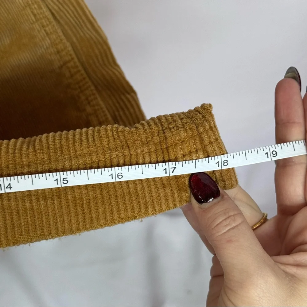 BDG Urban Outfitters Wide Leg Corduroy Pants Whiskey Size 4 Skater Y2K - Picture 4 of 10